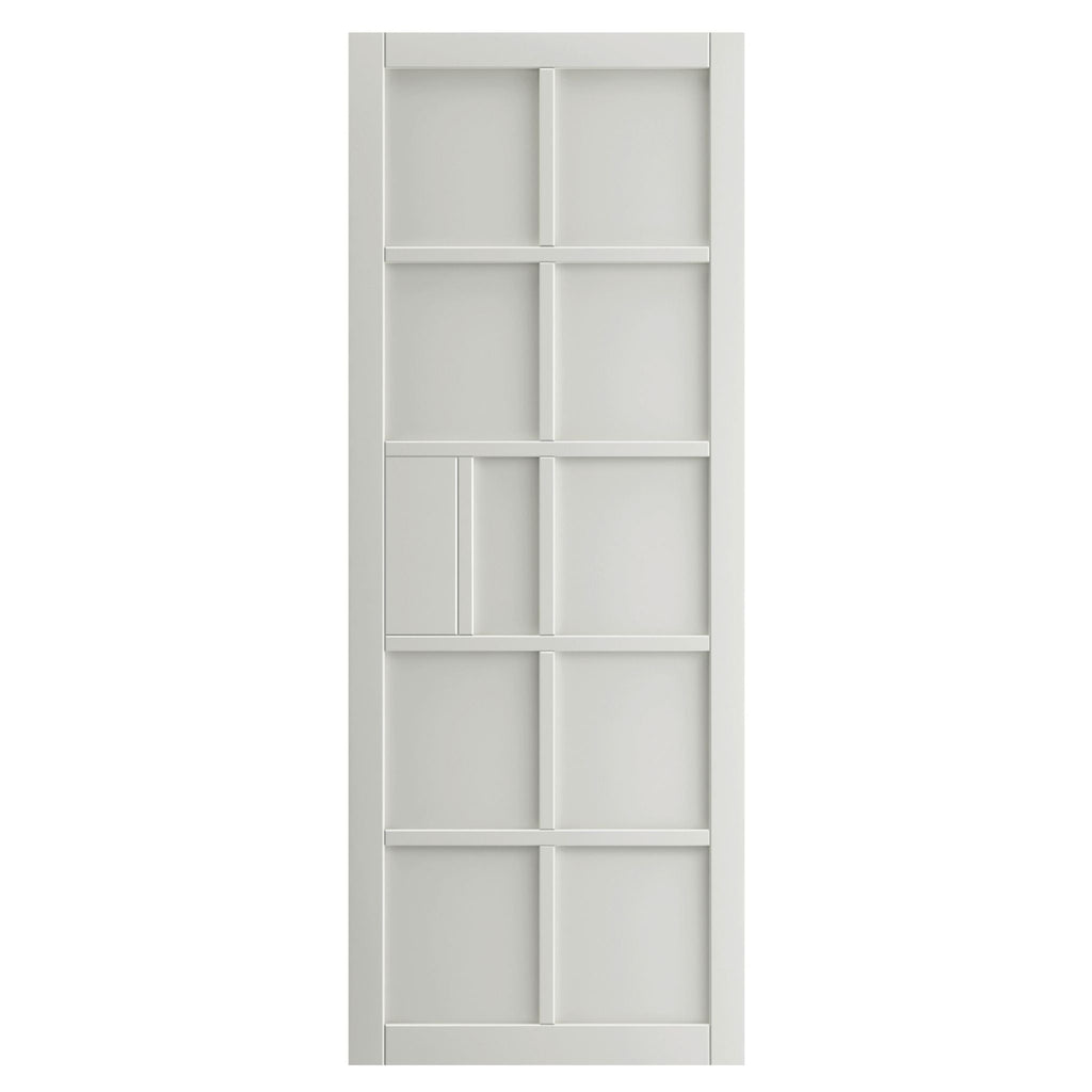 Liberty Internal White Industrial Plaza 10P Door Pre-Finished