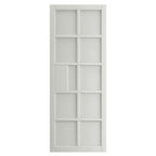 Liberty Internal White Industrial Plaza 10P Door Pre-Finished