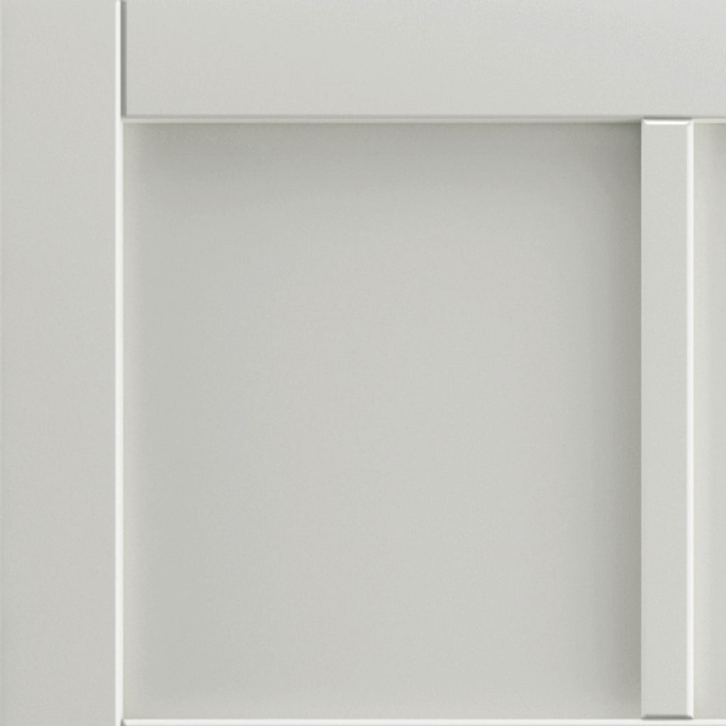 Liberty Internal White Industrial Plaza 10P Door Pre-Finished