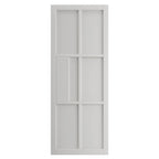 Liberty Internal White Industrial Civic 6P Door Pre-Finished
