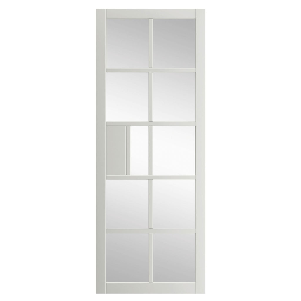 Liberty Internal White Industrial Plaza Glazed Door Prefinished