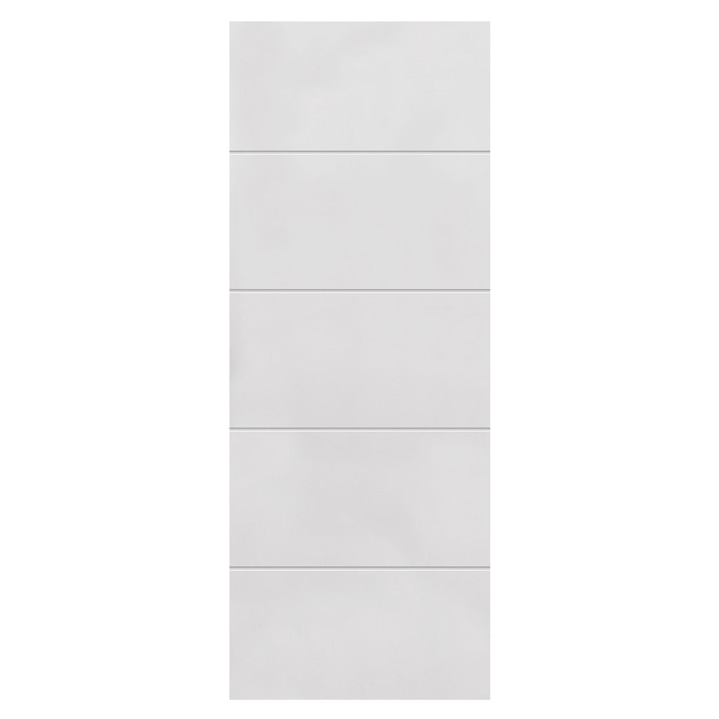 Liberty Internal White Primed 4 Line Horizontal Panel Door