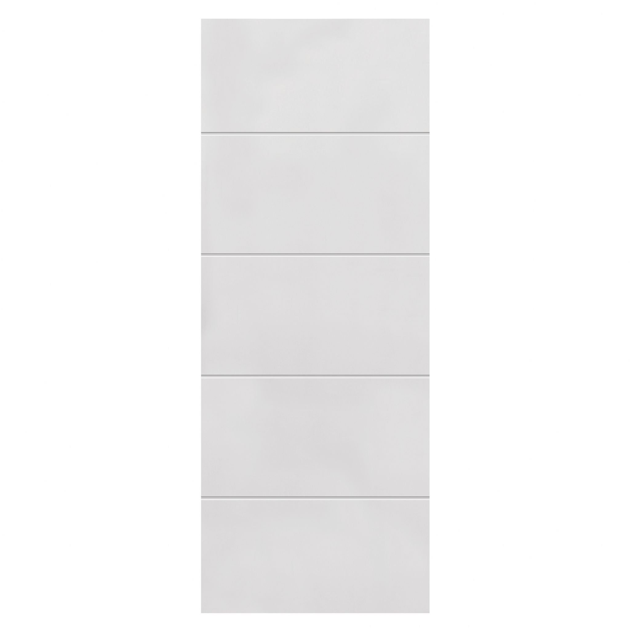 Liberty Internal White Primed 4 Line Horizontal Panel Door