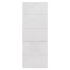 Liberty Internal White Primed 4 Line Horizontal Panel Fire Door