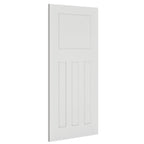 Deanta Internal White Primed Cambridge Fire Door 1930s Style