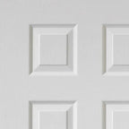 Liberty Colonist 6 Panel Grained White Primed Internal Door