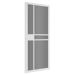 Deanta Internal White Primed Dalston Tinted Glazed Door Urban Industrial