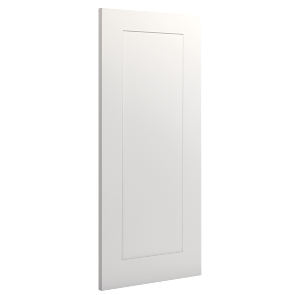 Deanta Internal White Primed Denver Shaker 1P Fire Door FD30