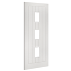 Deanta Internal White Primed Ely 3L Glazed Fire Door FD30