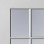 Liberty Faro White Primed Glass Internal Door