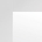 Internal White Primed Pattern 10 Fire Door With Clear Glass