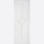 Internal White Primed Reims Half Hour Fire Rated Panelled Door