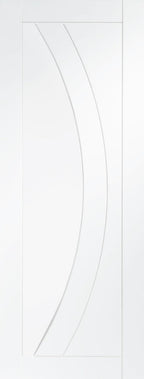 Internal White Primed Salerno Solid Fire Door