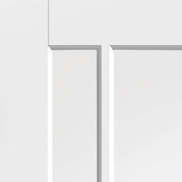 Liberty Internal White Primed Jamaica 3 Panelled Contemporary Door