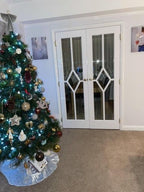 Internal White Reims Glazed Pair Of French Doors