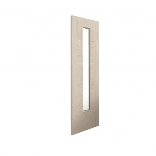 Liberty Tigris Ivory Fully Finished Clear Glass Internal Door