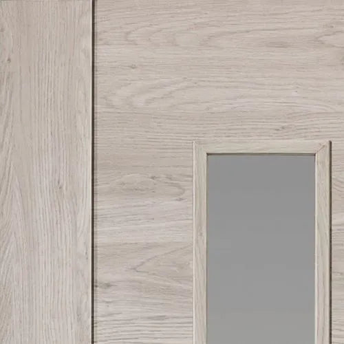 Liberty Alabama Fumo Fully Finished Grey Glass Internal Door