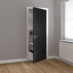 Liberty Aria Fluted Black Laminate Internal Door