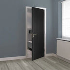 Liberty Aria Fluted Black Laminate Internal Door