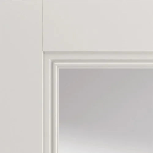 Liberty Hardwick White Primed 1 Light Clear Glass Internal Door
