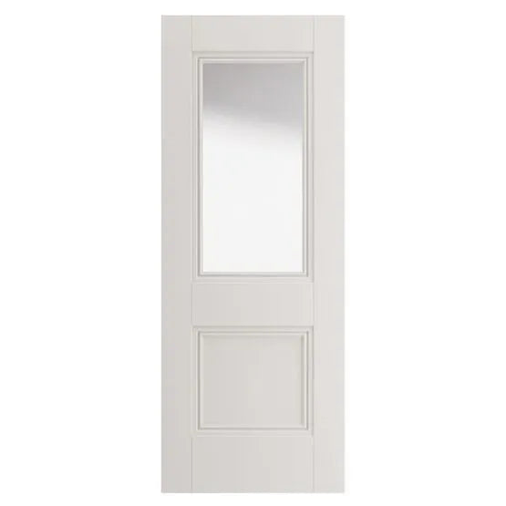 Liberty Hardwick White Primed 1 Light Clear Glass Internal Door