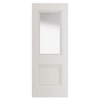 Liberty Hardwick White Primed 1 Light Clear Glass Internal Door