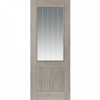 Liberty Colorado Fully Finished Grey Glass Internal Door