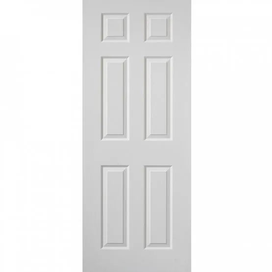 Liberty Colonist 6 Panel Grained White Primed Internal Door