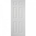 Liberty Colonist 6 Panel Grained White Primed Internal Door
