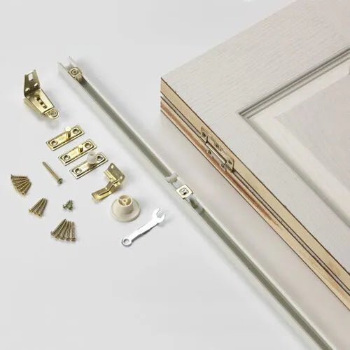 Liberty Canterbury Grained White Primed Internal Bi-fold Door