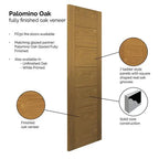 Liberty Palomino Contemporary Fully Finished Oak Internal Door