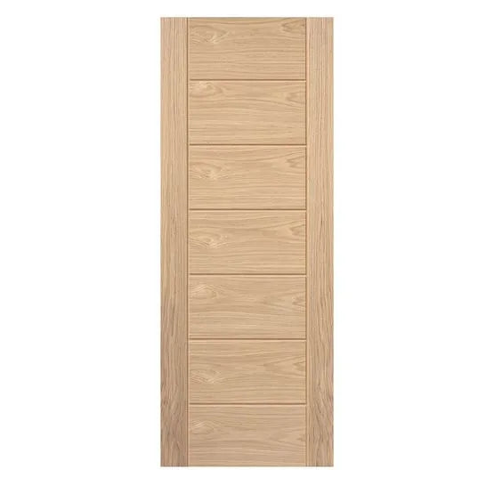 Liberty Palomino Contemporary Unfinished Oak Veneer Internal Door