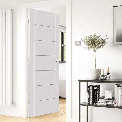 Liberty Palomino Contemporary White Primed Internal Door