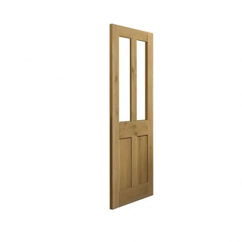 Liberty Rustic Victorian Fully Finished Oak Clear Glass Internal Door - 1981mm x 762mm (78 inch x 30 inch)