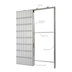 Liberty Internal Single Pocket Door System (doors sold separately)