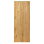 Liberty Solid Plank Ledged Unfinished Knotty Oak Internal Door