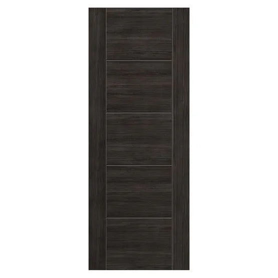 Liberty Tigris Cinza Contemporary Fully Finished Dark Grey Internal Door