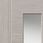 Liberty Tigris Lava Fully Finished Grey Glass Internal Door