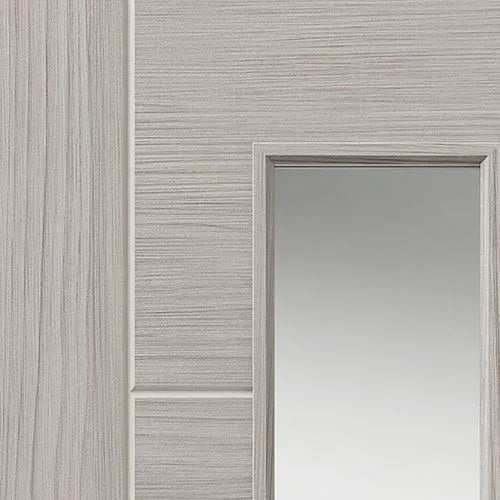 Liberty Tigris Lava Fully Finished Grey Glass Internal Door