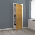 Liberty Tigris Grooved Fully Finished Oak Internal Flush Door