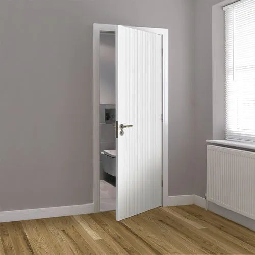 Liberty Aria Fluted White Primed Oak Internal Door