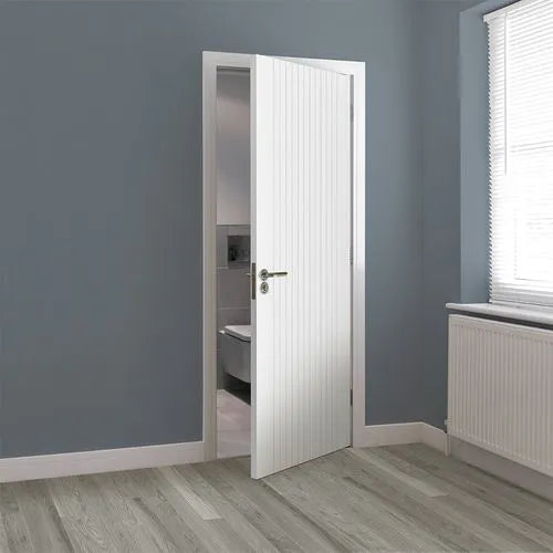 Liberty Aria Fluted White Primed Oak Internal Door
