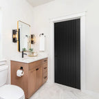 Liberty Aria Fluted Black Laminate Internal Door