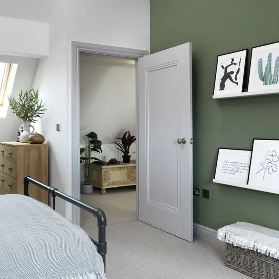 Liberty Belton 1 Panel White Primed Internal Door