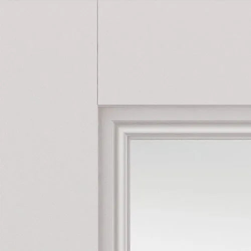 Liberty Belton White Primed 1 Light Clear Glass Internal Door