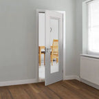 Liberty Belton White Primed 1 Light Clear Glass Internal Door