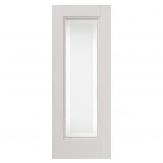 Liberty Belton White Primed 1 Light Etched Glass Internal Door