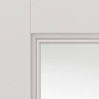 Liberty Catton White Primed 3 Light Clear Glass Internal Door