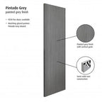 Liberty Pintado Fully Finished Grey Internal Flush Door