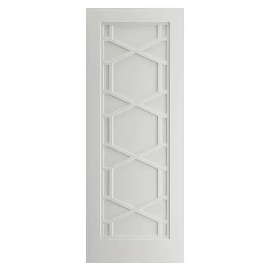Liberty Quartz Retro White Primed Internal Door